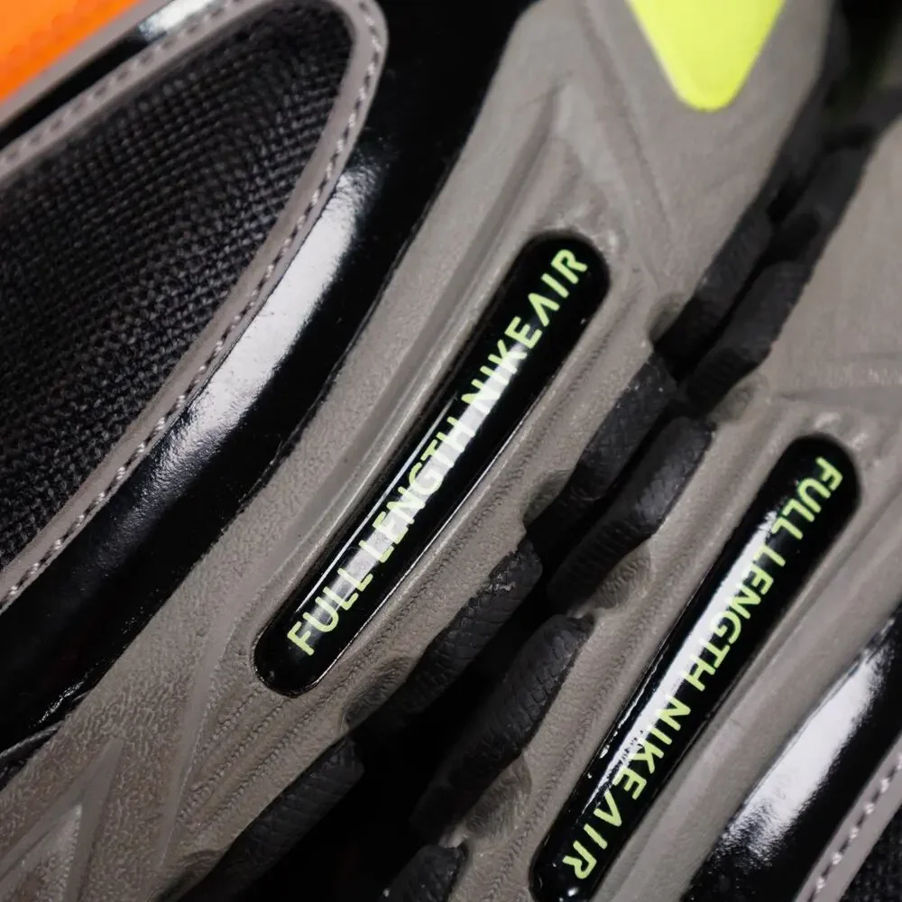 Nike Air Pegasus Wave Gradient Wave Black Safety Orange Sneakers Mens Size 11